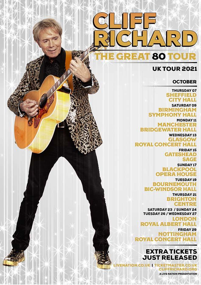 the great 80 tour cliff richard